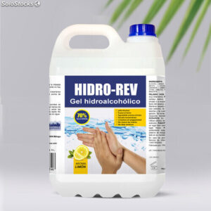 Gel Hidroalcoholico 5 Litros Hidrorev